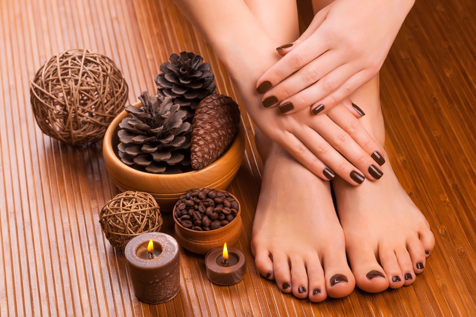 Butter Rum Cake Mani/Pedi